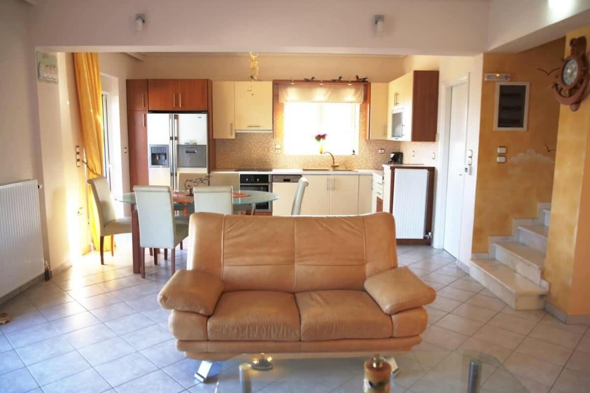 Schinias Bright Spacious Maisonette-Panoramic View Marathón エクステリア 写真